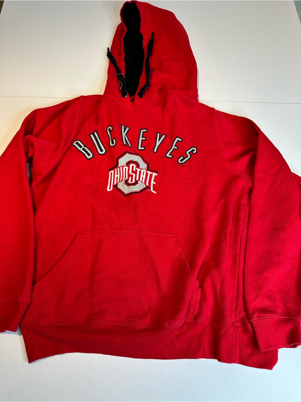 Ohio State Buckeyes Red Pullover Hoodie